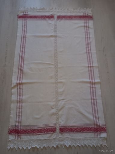 Скатерть домотканая старинная