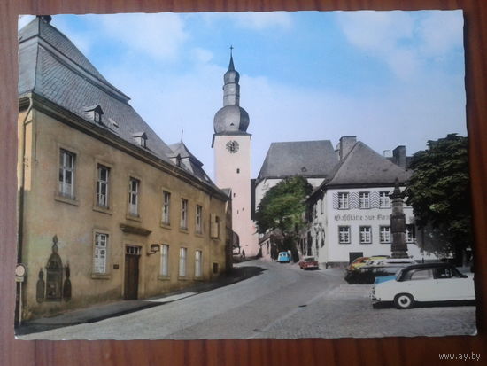 Германия вид города, ратуша