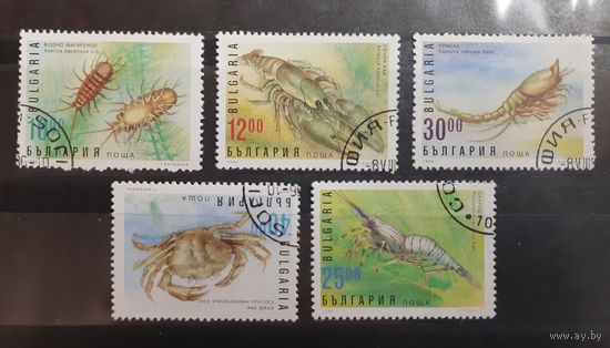 Болгария. 1996 год. Морская фауна. Ракообразные (32)
