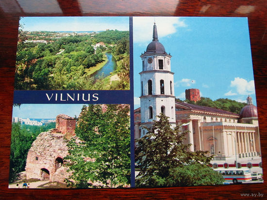 С006-3363 Открытка Vilnius Вильнюс 1981 Чистая