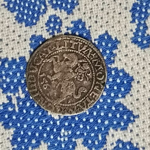 Полугрош1/2гроша(1564г.) Сигизмунд||.Вильно.