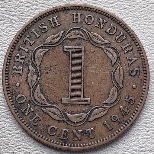 Британский Гондурас 1 цент 1945