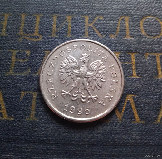 1 злотый 1995 Польша #08 XF