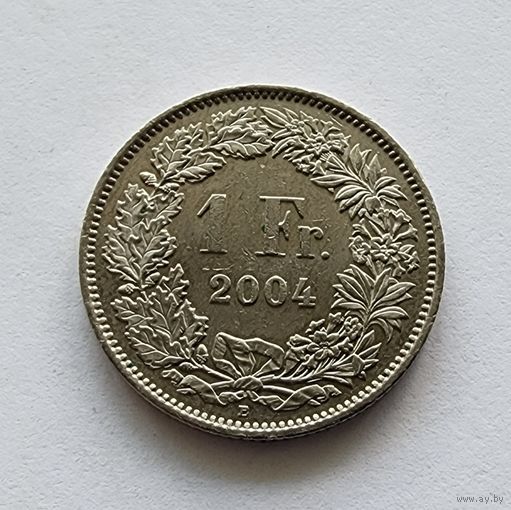 Швейцария 1 франк, 2004