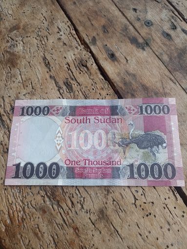 Южный Судан 1000 фунтов 2024 год