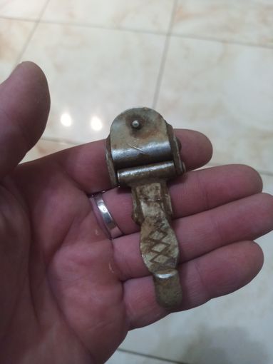 Карабин лямки немецкого пехотного ранца! Вермахт! Алюминий