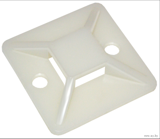 Площадка самоклеющаяся 40х40 под хомуты IEK (100шт.)