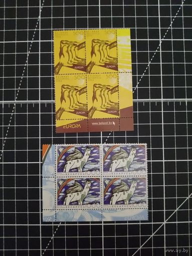 (Ф30-43) Беларусь. Европа. 2006. Квартблоки