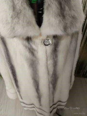 Норковая шуба. Модель "Бабочка". "Forever Furs".