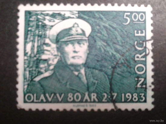 Норвегия 1983 король Олаф 5
