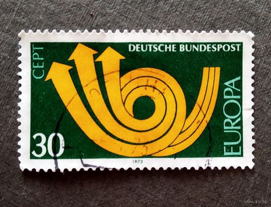 Марка Германия 1973 Европа СЕРТ