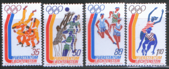 ЛИХТ. М. 651/54. 1976. Олимпийские игры 1976 года. ЧиСт.
