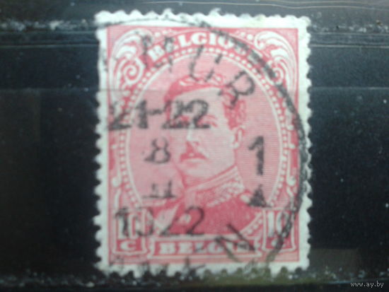 Бельгия 1915 Король Альберт 1  10 сантимов