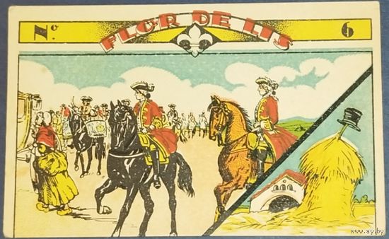 Иллюстрация к сказке. Вкладыш в шоколад. Испания. До 1917