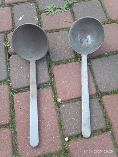 Ложка-черпак армейская (алюминиевый) 2 шт.