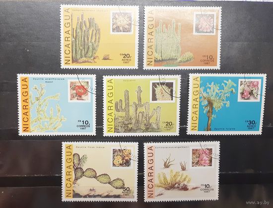 Никарагуа. 1987 год. Флора. Кактусы (1305)