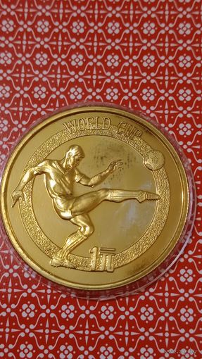 Китай 1 юань 1982 футбол редкая