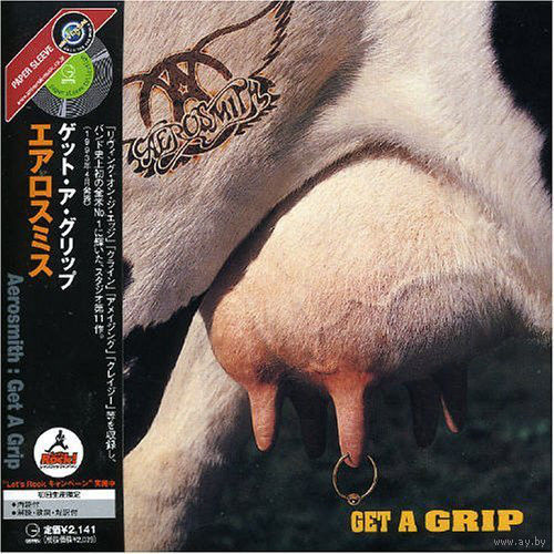 Aerosmith - Get A Grip (1993/2004, Audio CD, mini LP, Remastered, реплика японского релиза)