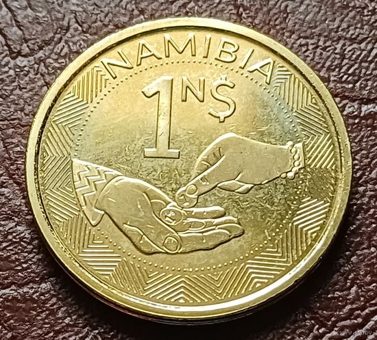 Намибия 1 доллар, 2025    ( 1-4-8 )
