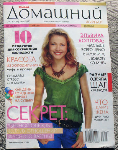 Домашний журнал номер 13  2015