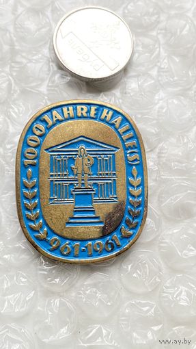 Значок гдр, 1000 лет городу Галле