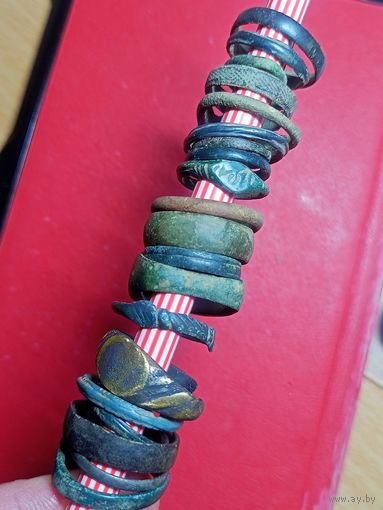 Кольца,перстни,средневековье,царские, 20 шт.