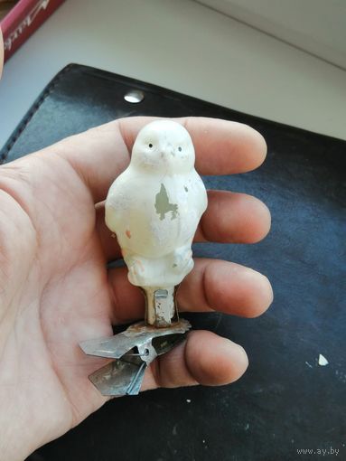 Елочные игрушки звери птицы воробей