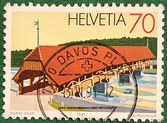 Швейцария 1991. Мост Нойбрюк 1535
