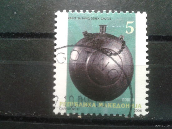 Македония, 2006. Бутылка вина из Скопье