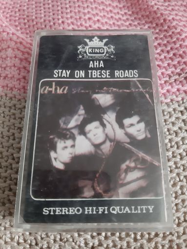 Кассета  A-HA. STAY ON TBESE ROADS.