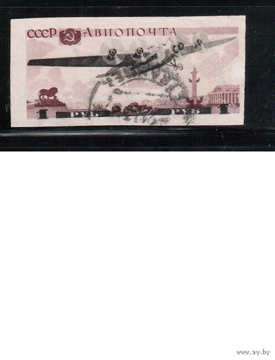СССР-1937, (Заг.480),  гаш.  , Самолеты, из блока(2)