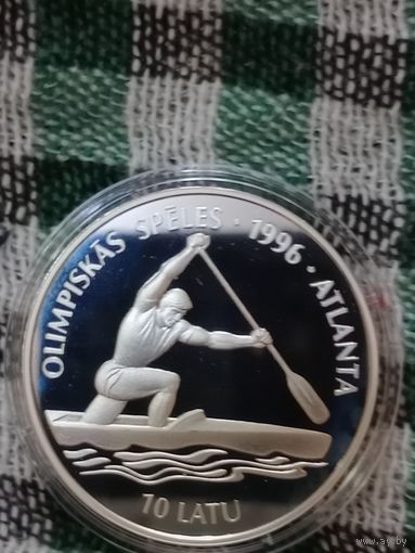 Латвия 10 лат 1994 олимпиада 96 гребля