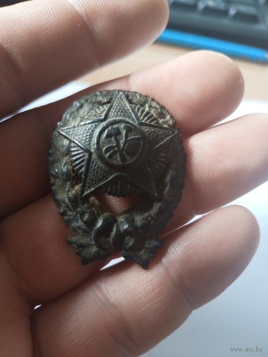 Знак красного командира РККА краском 1918г