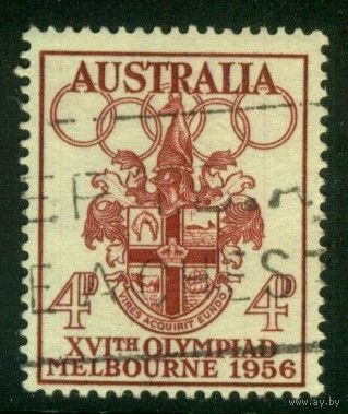 Австралия - 1956 [Mi. 266] Гашеная (AU04)