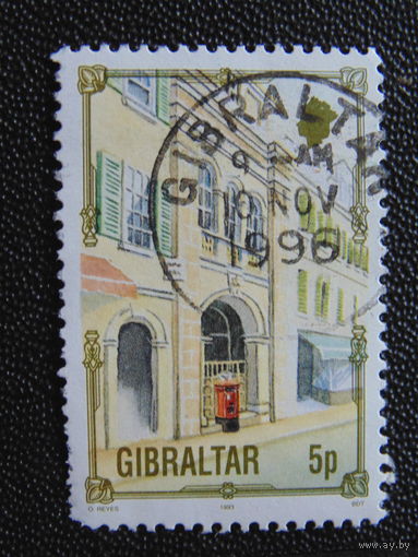 Гибралтар 1993 г. Архитектура.