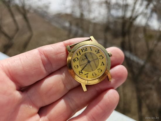 Часы Луч. На ходу.