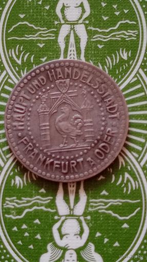 Германия нотгельд Франкфурт на Одере 10 пфеннигов 1919