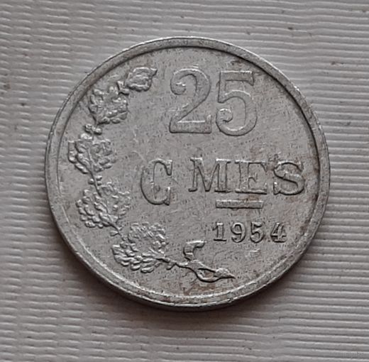 25 сантимов 1954 г. Люксембург