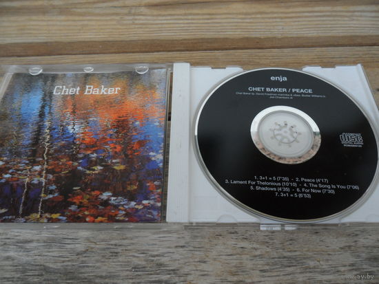 CD - Chet Baker - Peace - записи Enja, пр-во Россия