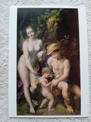 Корреджо. Меркурий обучает Купидона. Издание Англии