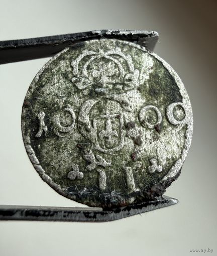 Двуденарий 1609 г. R3.