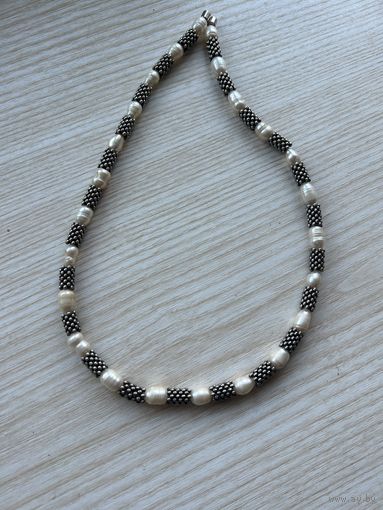 Бусы с жемчугом