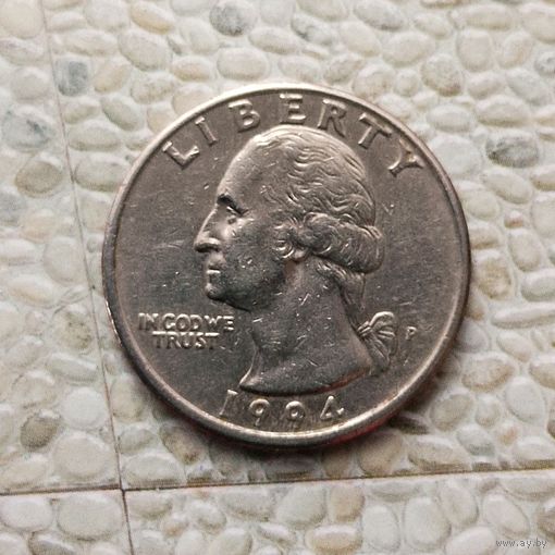 1/4 доллара (квотер) 1994(Р) года США.