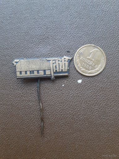 Значок тяжелый Латвия