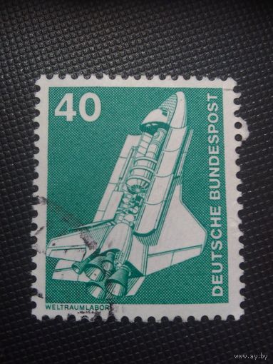 ФРГ. Стандарт.1975г. гашеная