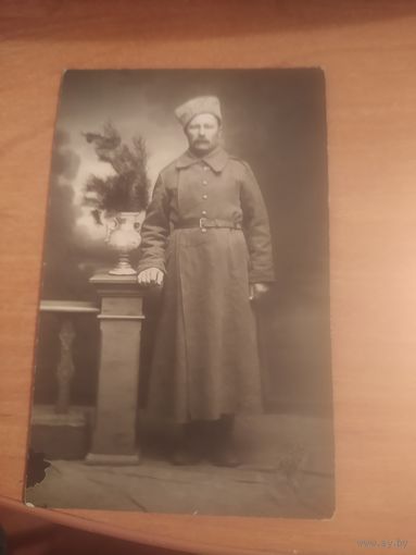Фото солдата 1-ой мировой.