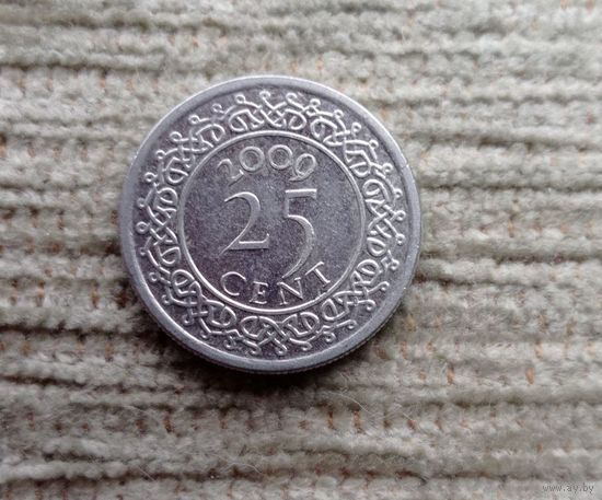 Werty71 Суринам 25 центов 2009