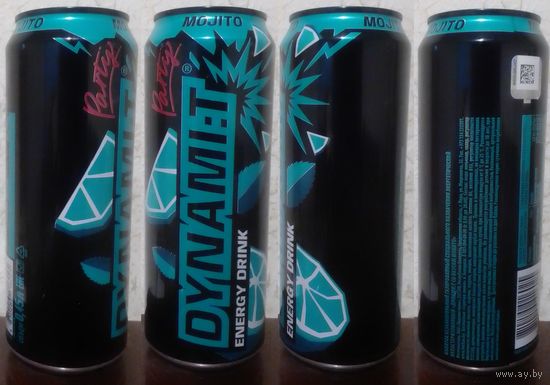 Банка от энергетика DYNAMIT Мохито 2025.08.12 450мл (ОБМЕН/ПРОДАЖА/ТОРГ) 1лот=1шт