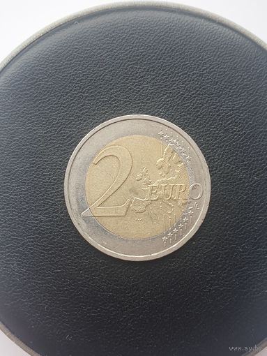 2 евро 2008 Германия. Церковь св. Михаила, Гамбург двор D