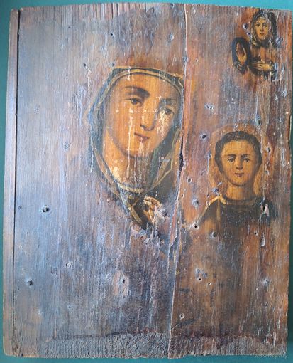 Икона казанская Пр. Богородица, подокладная.